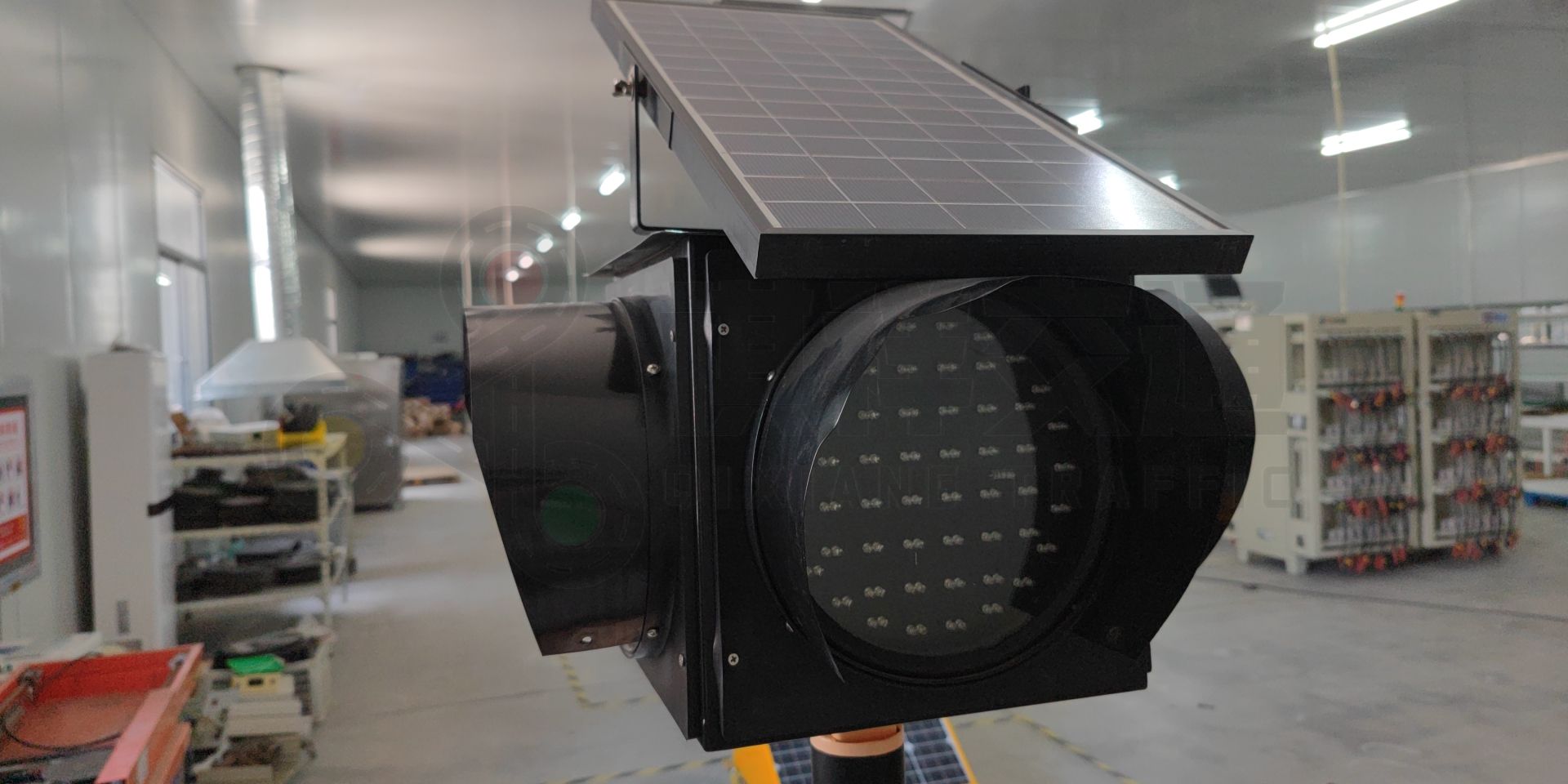 300mm 400mm Solar Mobile Portable Traffic Light For Emergency