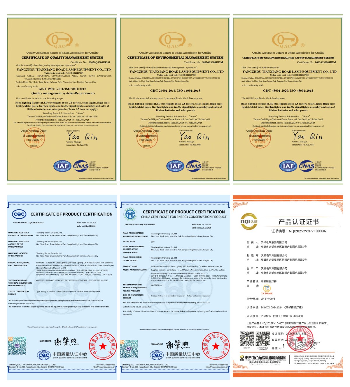 Company Qualification