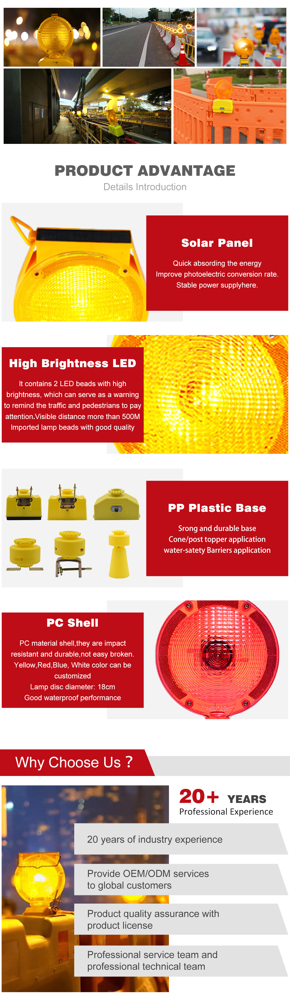 Driveway Traffic Signal Warning Light