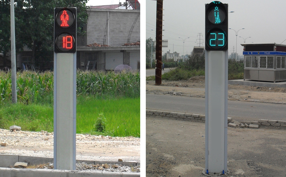 Intergrated Pedestrian Traffic Light