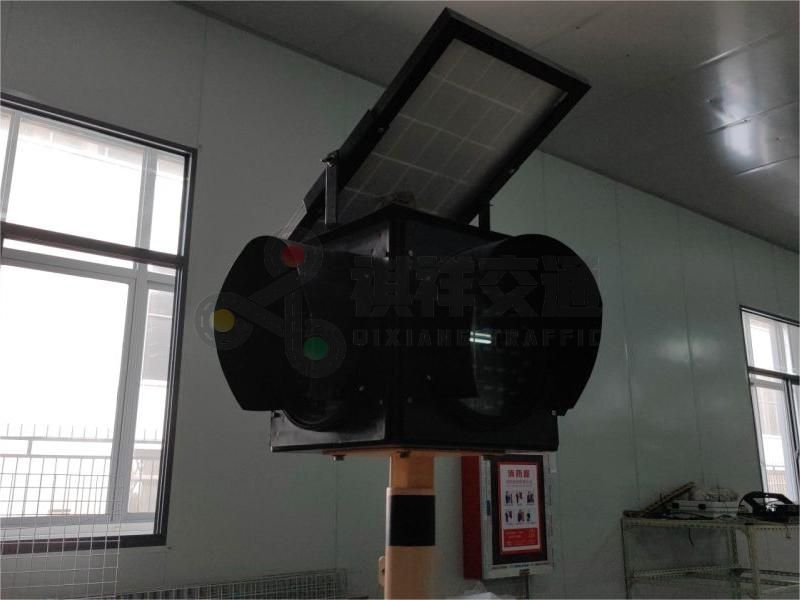 LED Solar Portable Traffic Signal Light