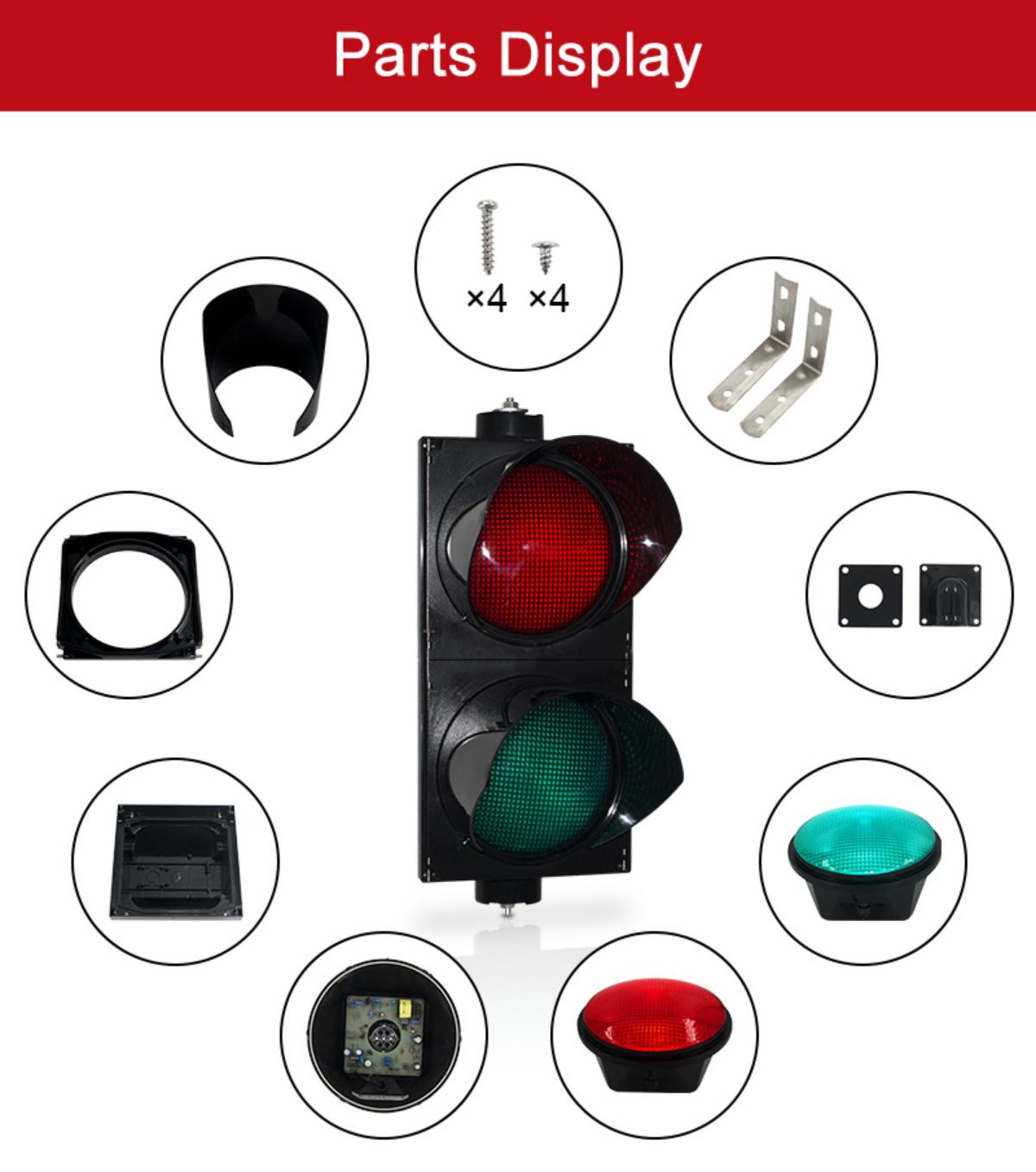 Traffic light Parts display