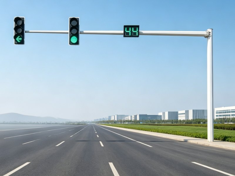 Traffic signal posts